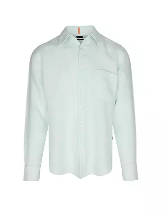 BOSS | Chemise en lin Regular Fit RELEGANT | mint